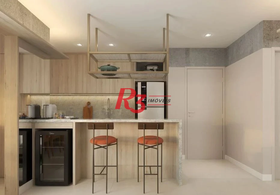 Apartamento com 3 dormitórios à venda, 81 m² por R$ 740.000,00 - Centro - São Vicente/SP
