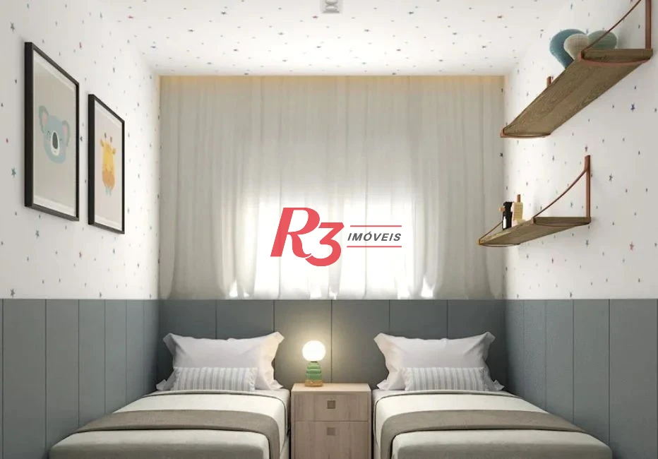 Apartamento com 3 dormitórios à venda, 81 m² por R$ 740.000,00 - Centro - São Vicente/SP