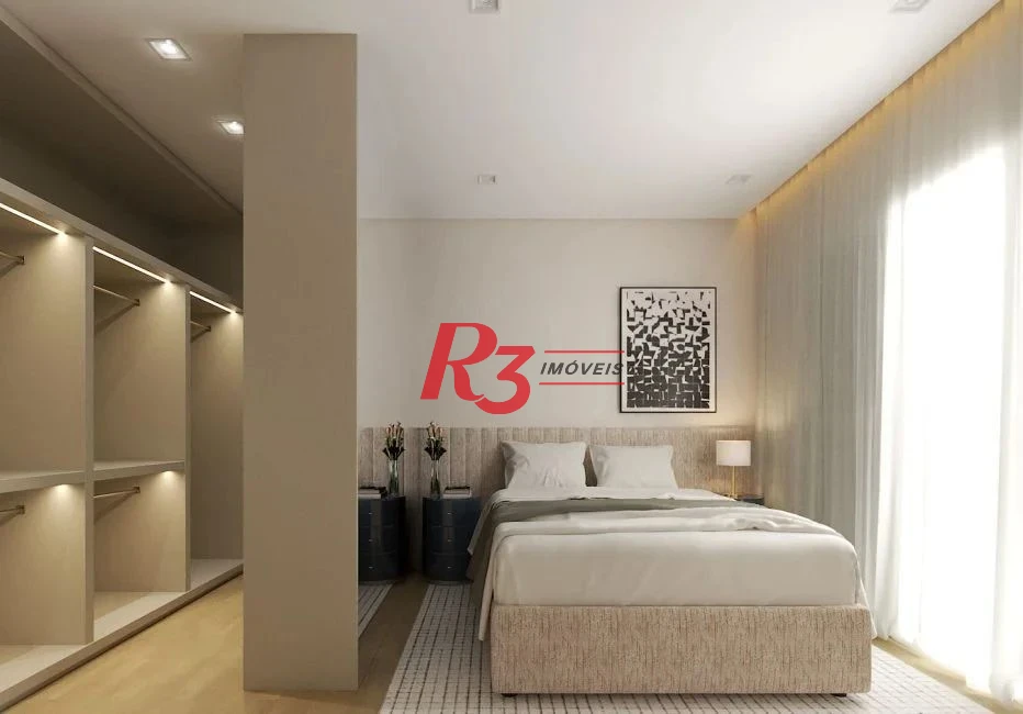 Apartamento com 3 dormitórios à venda, 81 m² por R$ 740.000,00 - Centro - São Vicente/SP