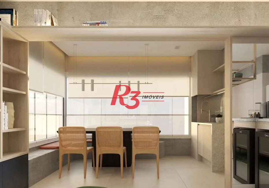 Apartamento com 3 dormitórios à venda, 81 m² por R$ 740.000,00 - Centro - São Vicente/SP
