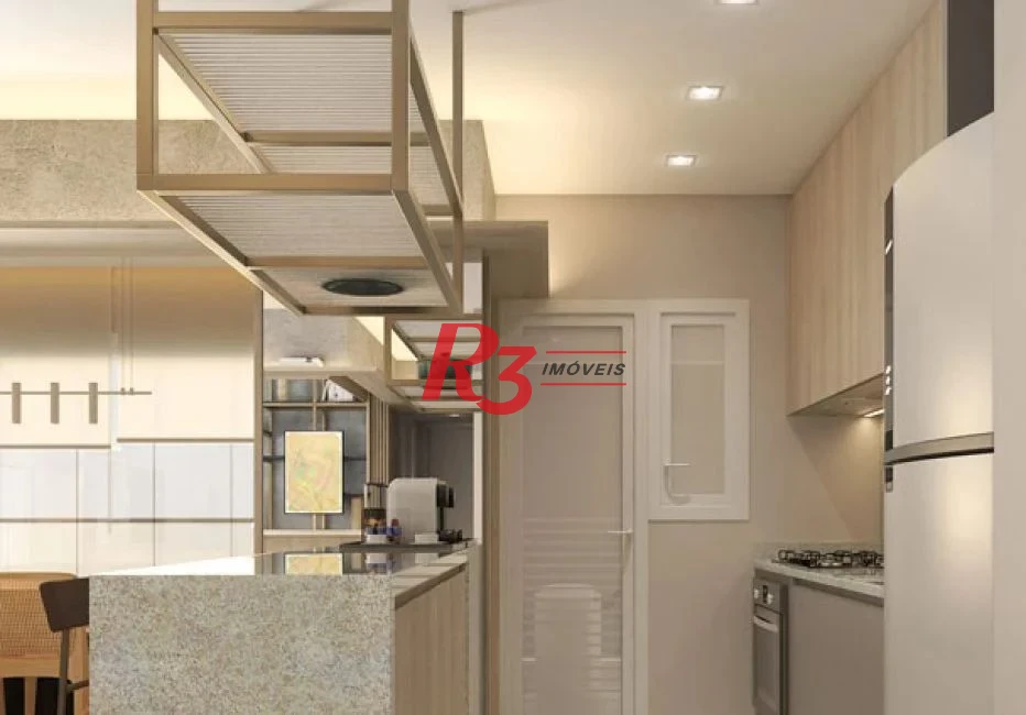 Apartamento com 3 dormitórios à venda, 81 m² por R$ 740.000,00 - Centro - São Vicente/SP