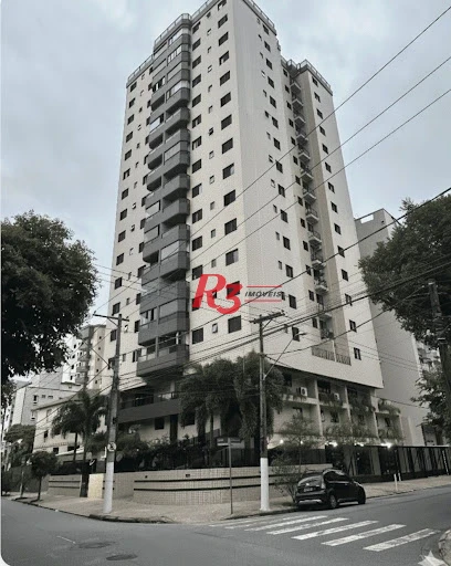 Apartamento com 2 dormitórios à venda, 82 m² por R$ 900.000,00 - Embaré - Santos/SP