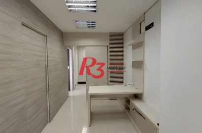 Sala à venda, 49 m² por R$ 550.000,00 - Boqueirão - Santos/SP