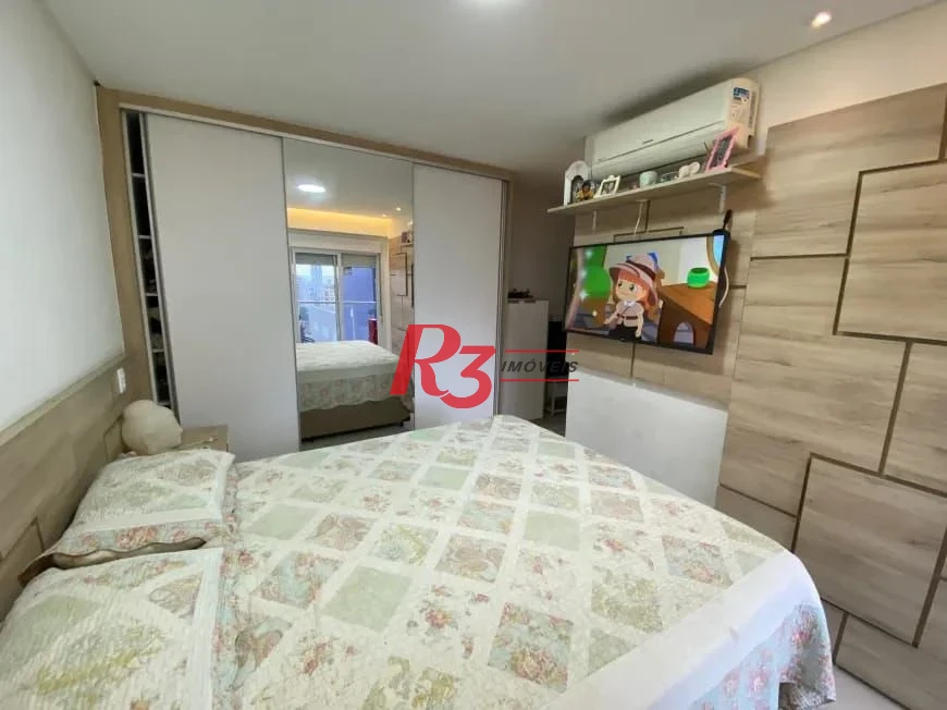 Apartamento com 2 dormitórios à venda, 78 m² por R$ 1.150.000,00 - Gonzaga - Santos/SP