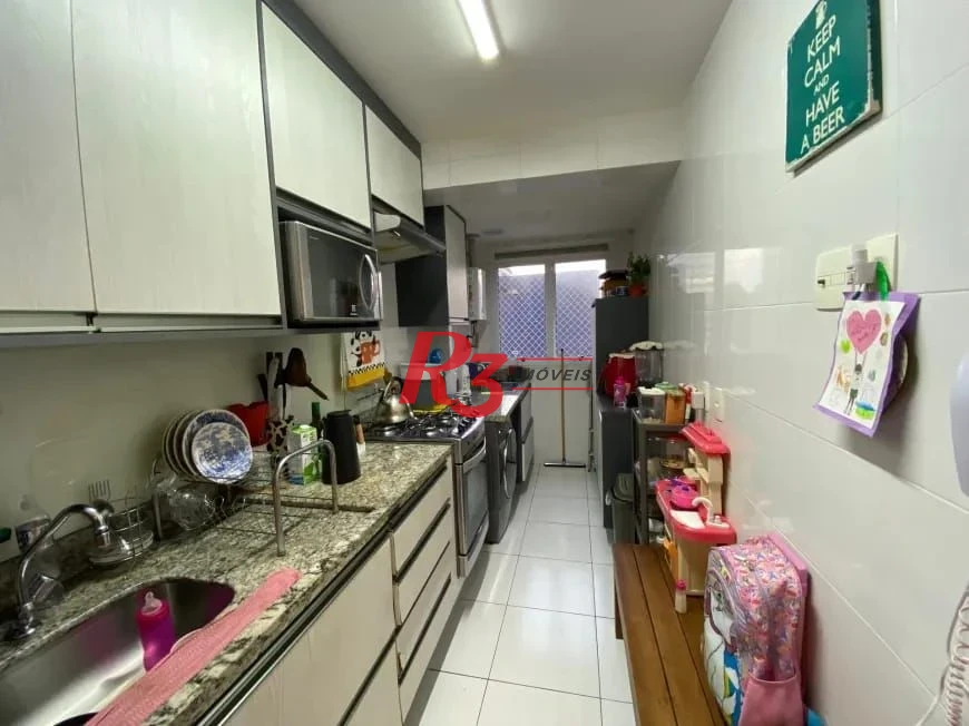 Apartamento com 2 dormitórios à venda, 78 m² por R$ 1.150.000,00 - Gonzaga - Santos/SP