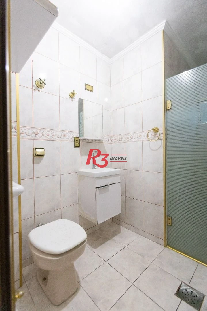 Apartamento com 2 dormitórios à venda, 86 m² por R$ 650.000,00 - José Menino - Santos/SP