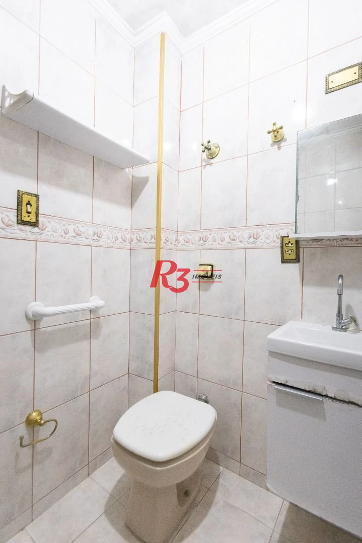 Apartamento com 2 dormitórios à venda, 86 m² por R$ 650.000,00 - José Menino - Santos/SP