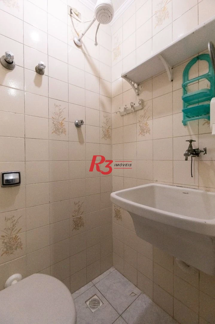 Apartamento com 2 dormitórios à venda, 86 m² por R$ 650.000,00 - José Menino - Santos/SP