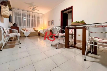 Apartamento com 1 dormitório à venda, 68 m² por R$ 478.000,00 - Boqueirão - Santos/SP