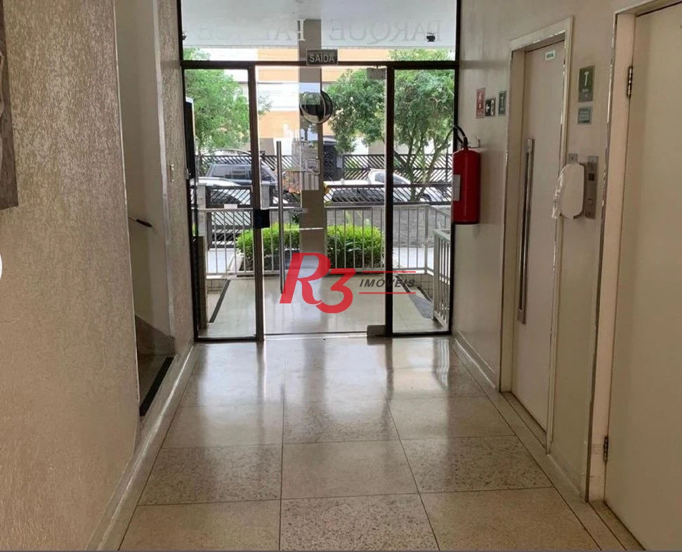 Apartamento com 1 dormitório à venda, 68 m² por R$ 478.000,00 - Boqueirão - Santos/SP