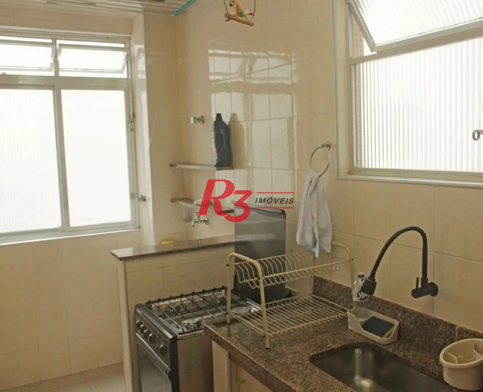 Apartamento com 1 dormitório à venda, 68 m² por R$ 478.000,00 - Boqueirão - Santos/SP