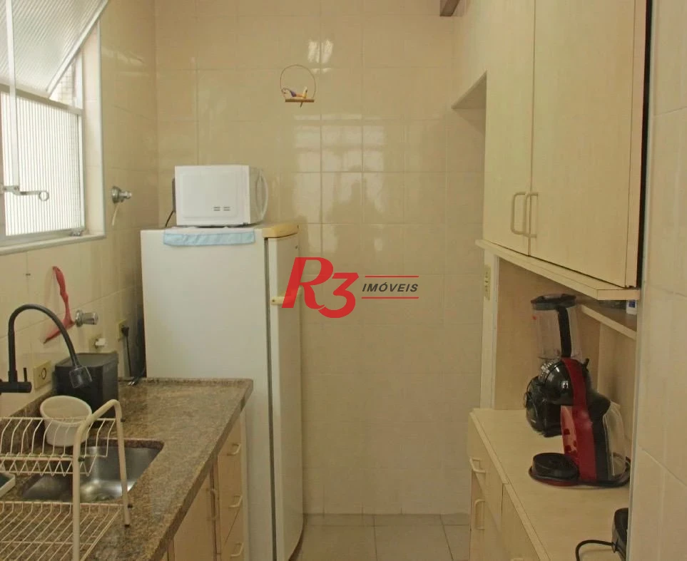 Apartamento com 1 dormitório à venda, 68 m² por R$ 478.000,00 - Boqueirão - Santos/SP