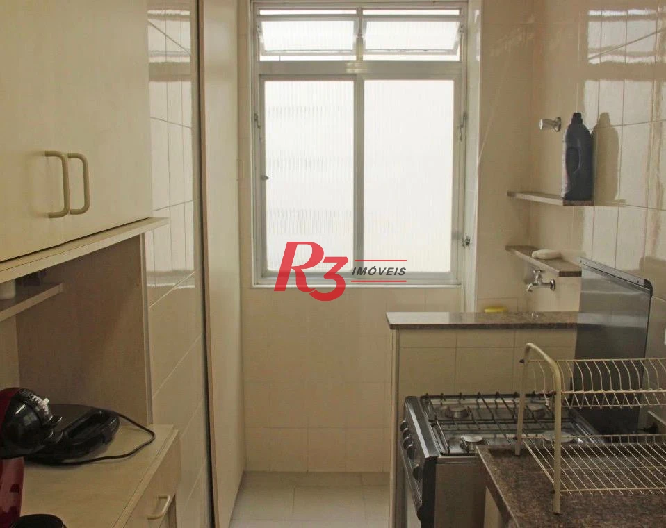Apartamento com 1 dormitório à venda, 68 m² por R$ 478.000,00 - Boqueirão - Santos/SP