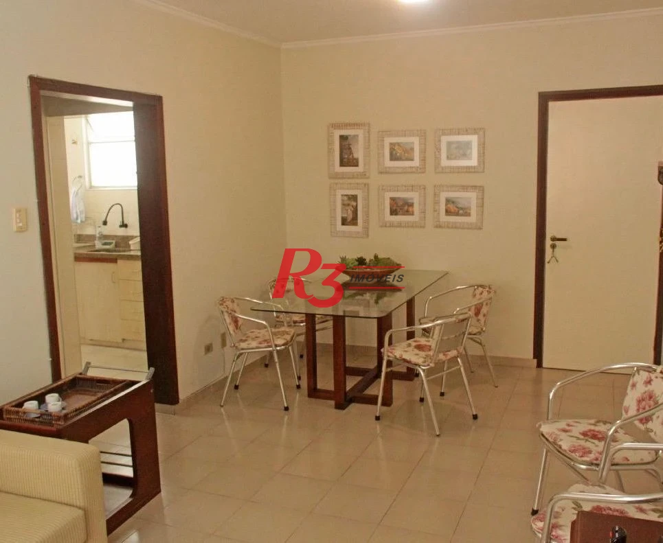 Apartamento com 1 dormitório à venda, 68 m² por R$ 478.000,00 - Boqueirão - Santos/SP