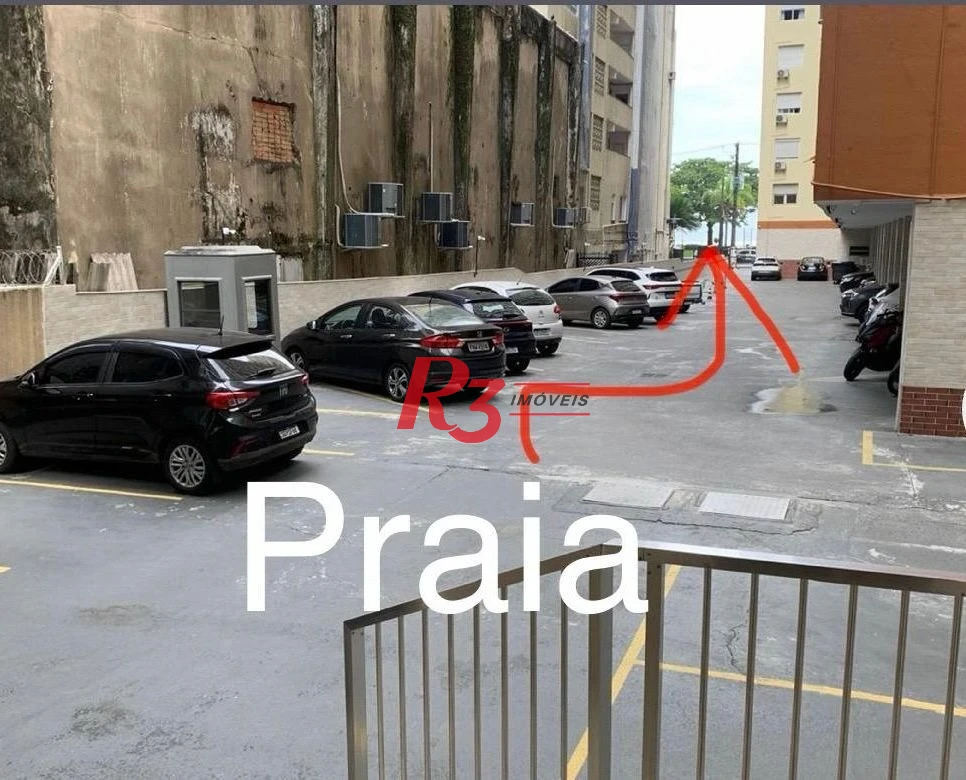 Apartamento com 1 dormitório à venda, 68 m² por R$ 478.000,00 - Boqueirão - Santos/SP