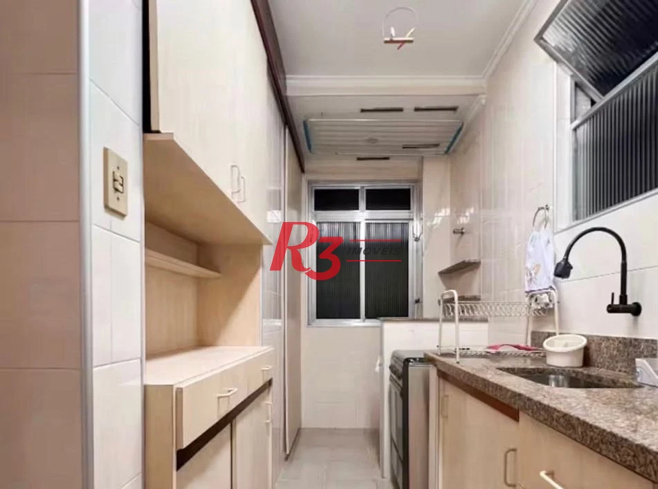 Apartamento com 1 dormitório à venda, 68 m² por R$ 478.000,00 - Boqueirão - Santos/SP