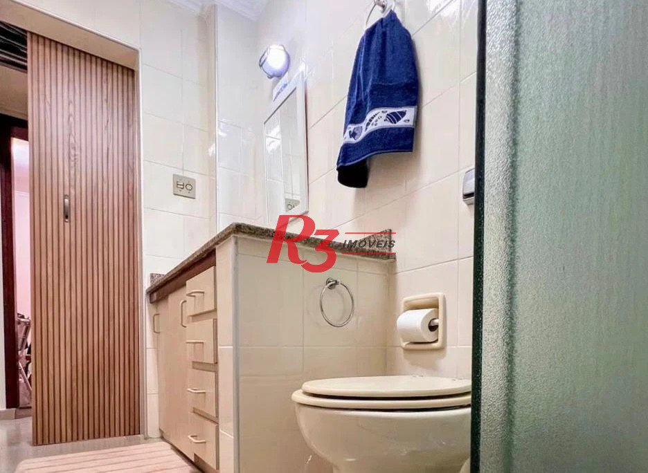 Apartamento com 1 dormitório à venda, 68 m² por R$ 478.000,00 - Boqueirão - Santos/SP