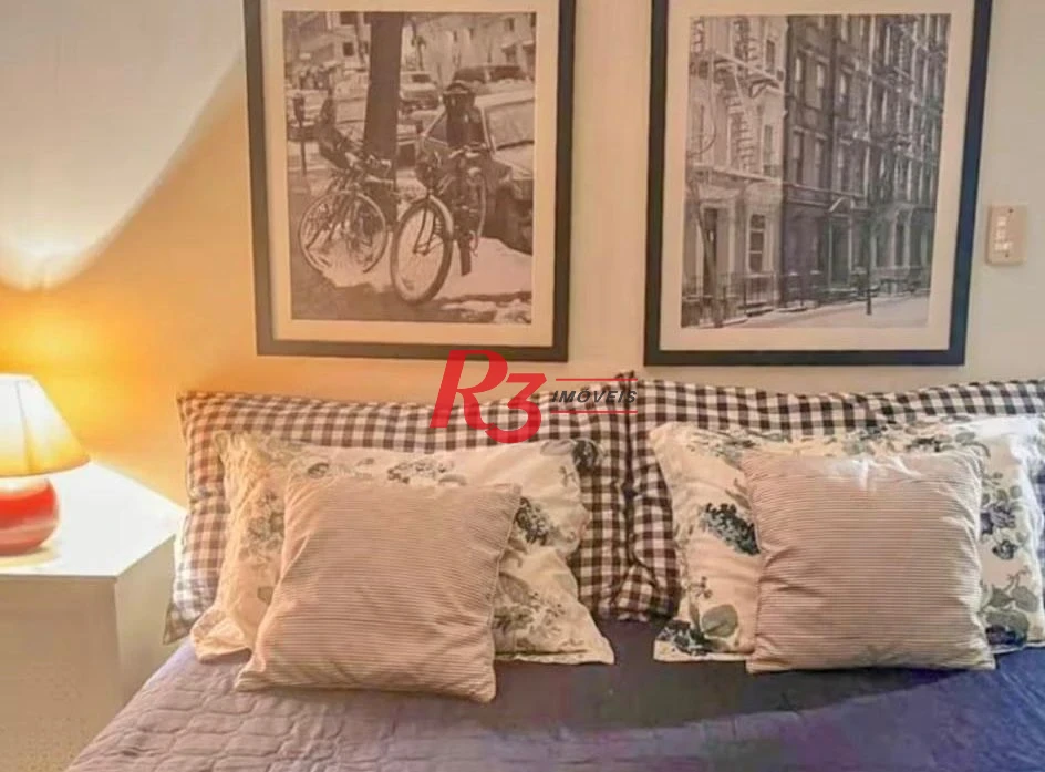 Apartamento com 1 dormitório à venda, 68 m² por R$ 478.000,00 - Boqueirão - Santos/SP