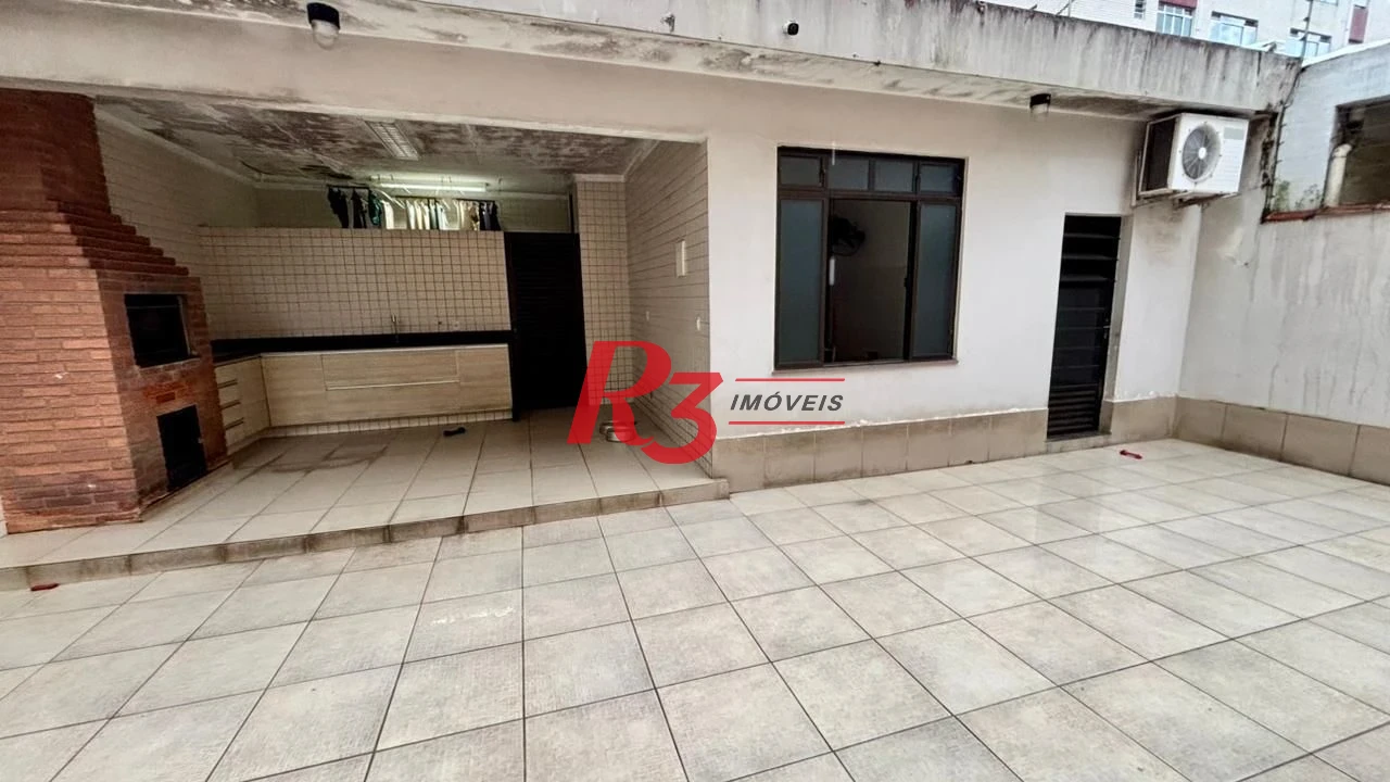 Sobrado com 4 dormitórios à venda, 276 m² por R$ 2.000.000,00 - Boqueirão - Santos/SP