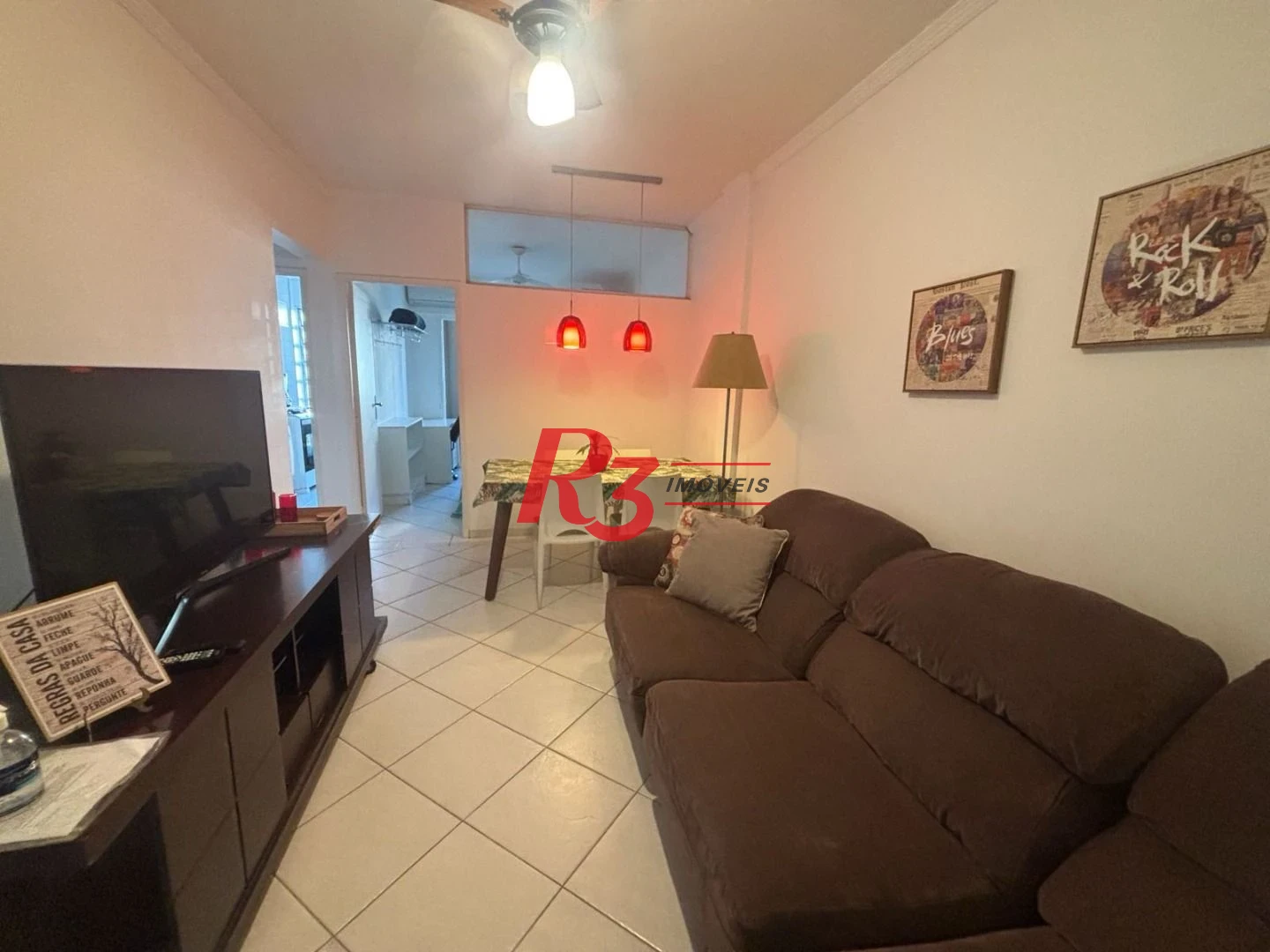 Apartamento com 1 dormitório à venda, 43 m² por R$ 370.000,00 - Ponta da Praia - Santos/SP