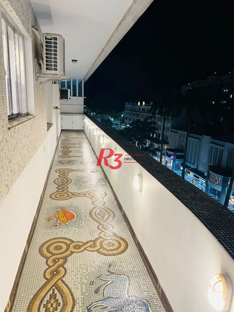Apartamento com 2 dormitórios à venda, 146 m² por R$ 850.000,00 - Gonzaga - Santos/SP
