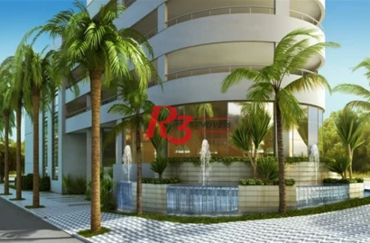 Sala, 66 m² - venda por R$ 390.000,00 ou aluguel por R$ 3.500,00/mês - Valongo - Santos/SP