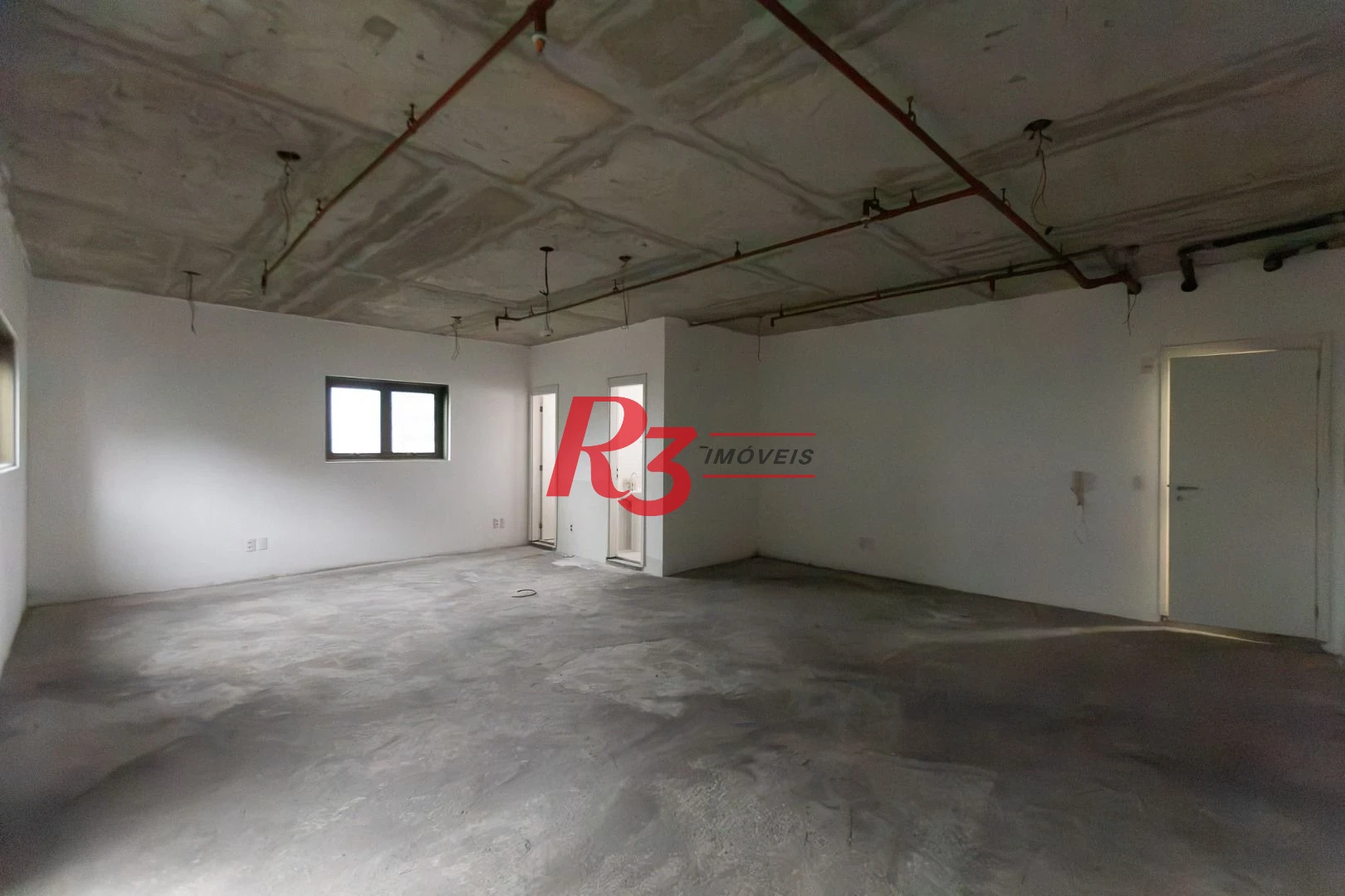 Sala, 66 m² - venda por R$ 390.000,00 ou aluguel por R$ 3.500,00/mês - Valongo - Santos/SP