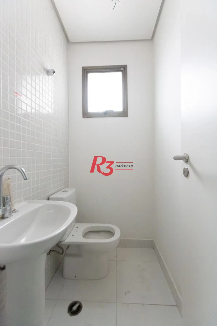 Sala, 66 m² - venda por R$ 390.000,00 ou aluguel por R$ 3.500,00/mês - Valongo - Santos/SP