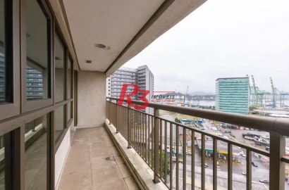 Sala, 48 m² - venda por R$ 390.000,00 ou aluguel por R$ 3.500,00/mês - Valongo - Santos/SP