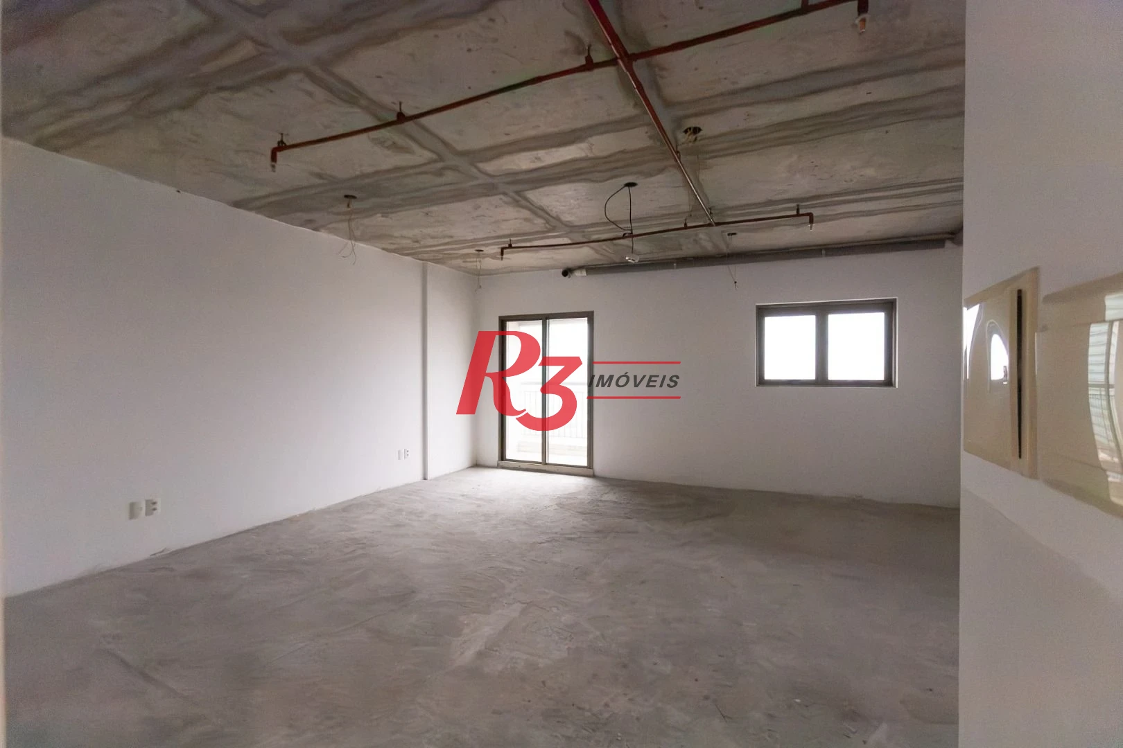 Sala, 48 m² - venda por R$ 390.000,00 ou aluguel por R$ 3.500,00/mês - Valongo - Santos/SP