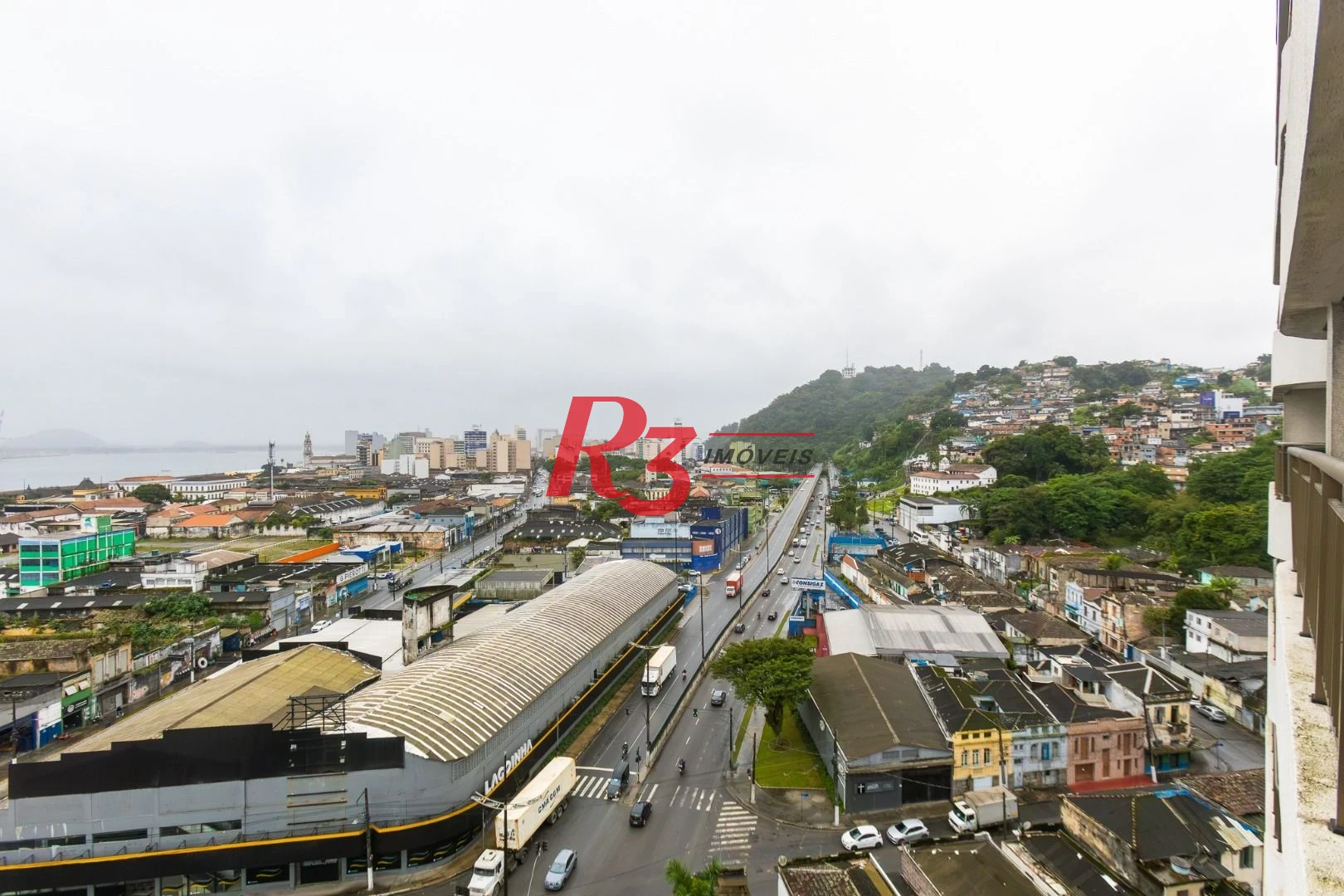 Sala, 48 m² - venda por R$ 390.000,00 ou aluguel por R$ 3.500,00/mês - Valongo - Santos/SP