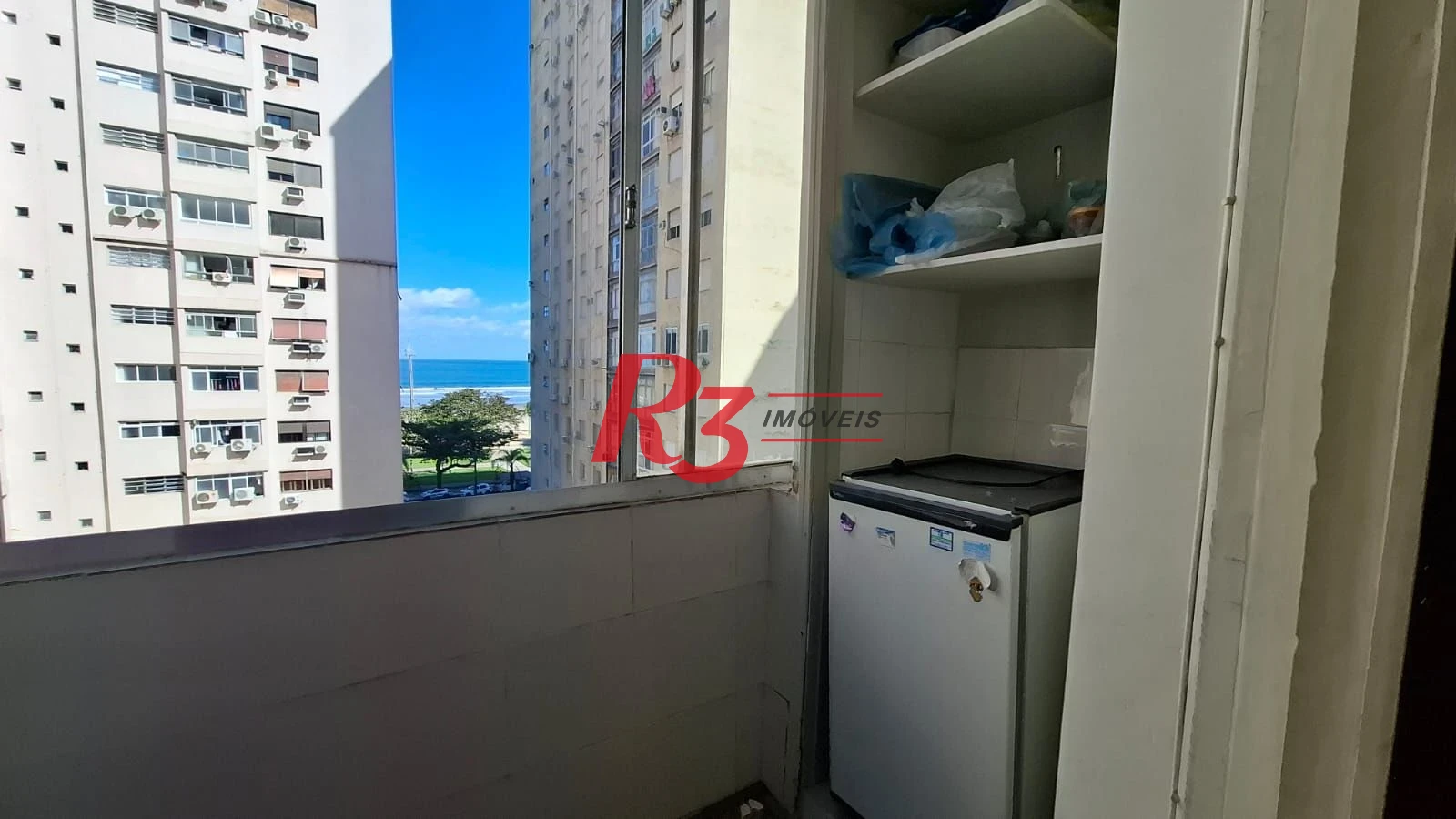 Apartamento com 1 dormitório à venda, 40 m² por R$ 320.000,00 - Boqueirão - Santos/SP