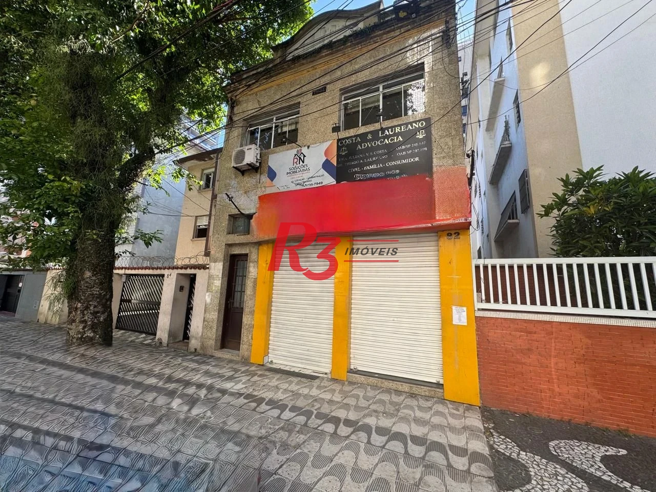 Prédio, 220 m² - venda por R$ 2.300.000,00 ou aluguel por R$ 10.000,00/mês - Gonzaga - Santos/SP