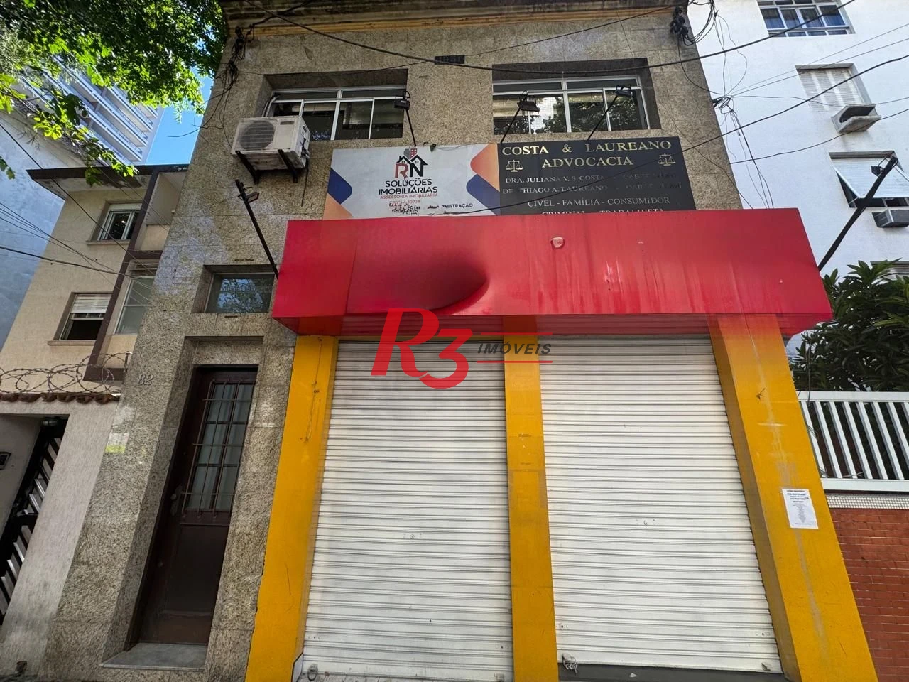 Prédio, 220 m² - venda por R$ 2.300.000,00 ou aluguel por R$ 10.000,00/mês - Gonzaga - Santos/SP
