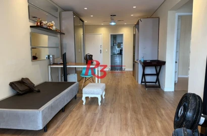 Apartamento com 2 dormitórios à venda, 95 m² por R$ 550.000,00 - Marapé - Santos/SP