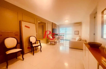 Apartamento com 3 dormitórios à venda, 134 m² por R$ 1.199.000,00 - Ponta da Praia - Santos/SP