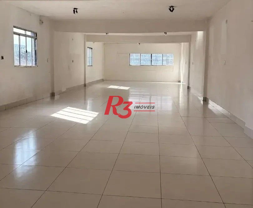 Salão para alugar, 232 m² por R$ 5.500,00/mês - Encruzilhada - Santos/SP