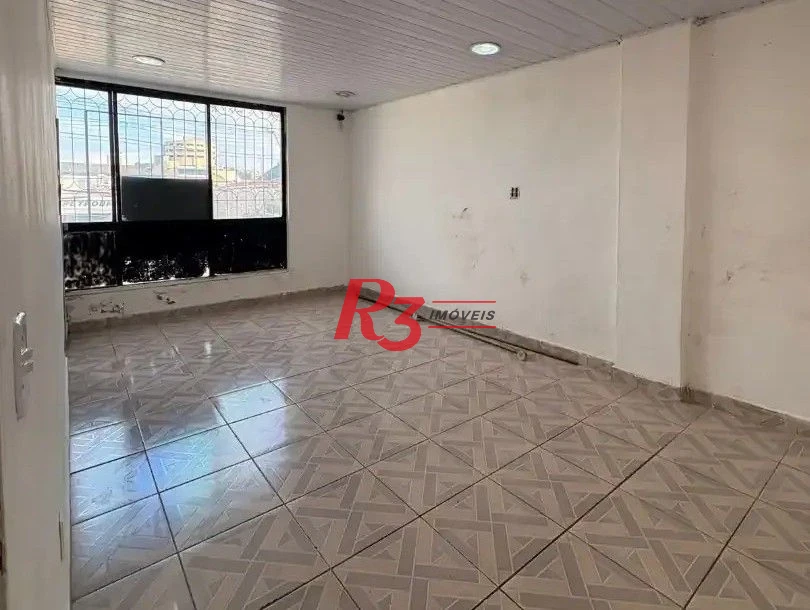 Salão para alugar, 232 m² por R$ 5.500,00/mês - Encruzilhada - Santos/SP