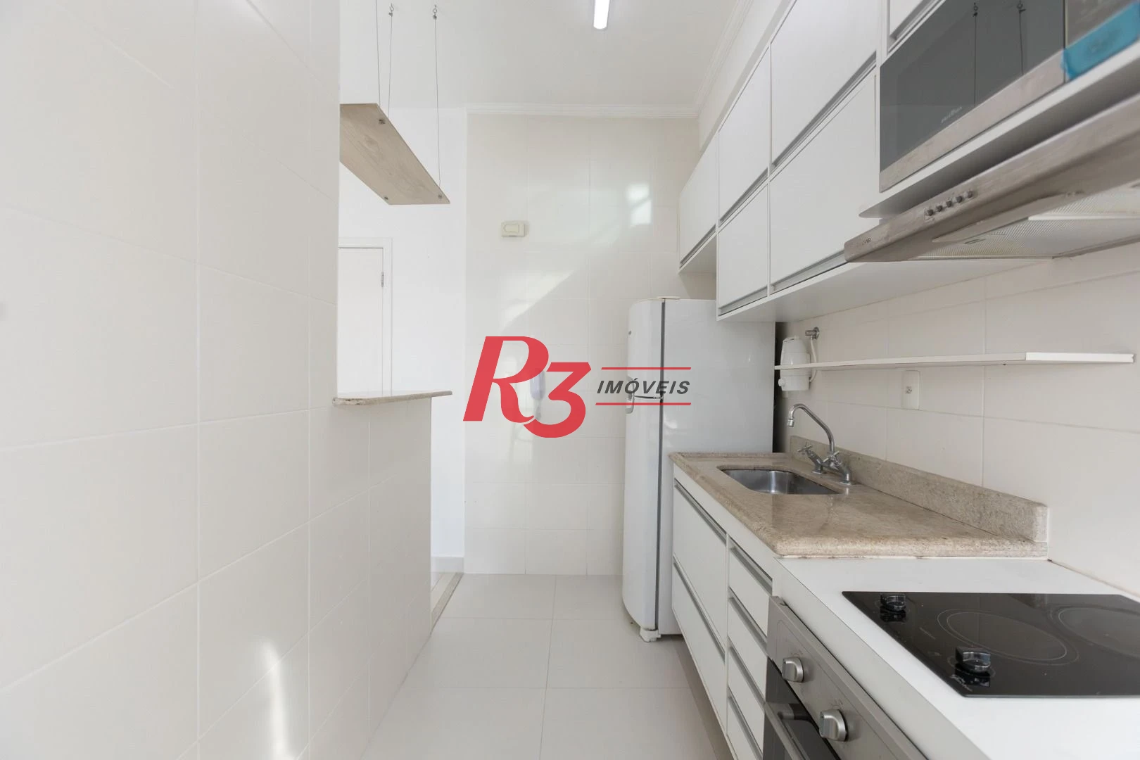 Apartamento com 1 dormitório para alugar, 51 m² por R$ 4.200,01/mês - José Menino - Santos/SP