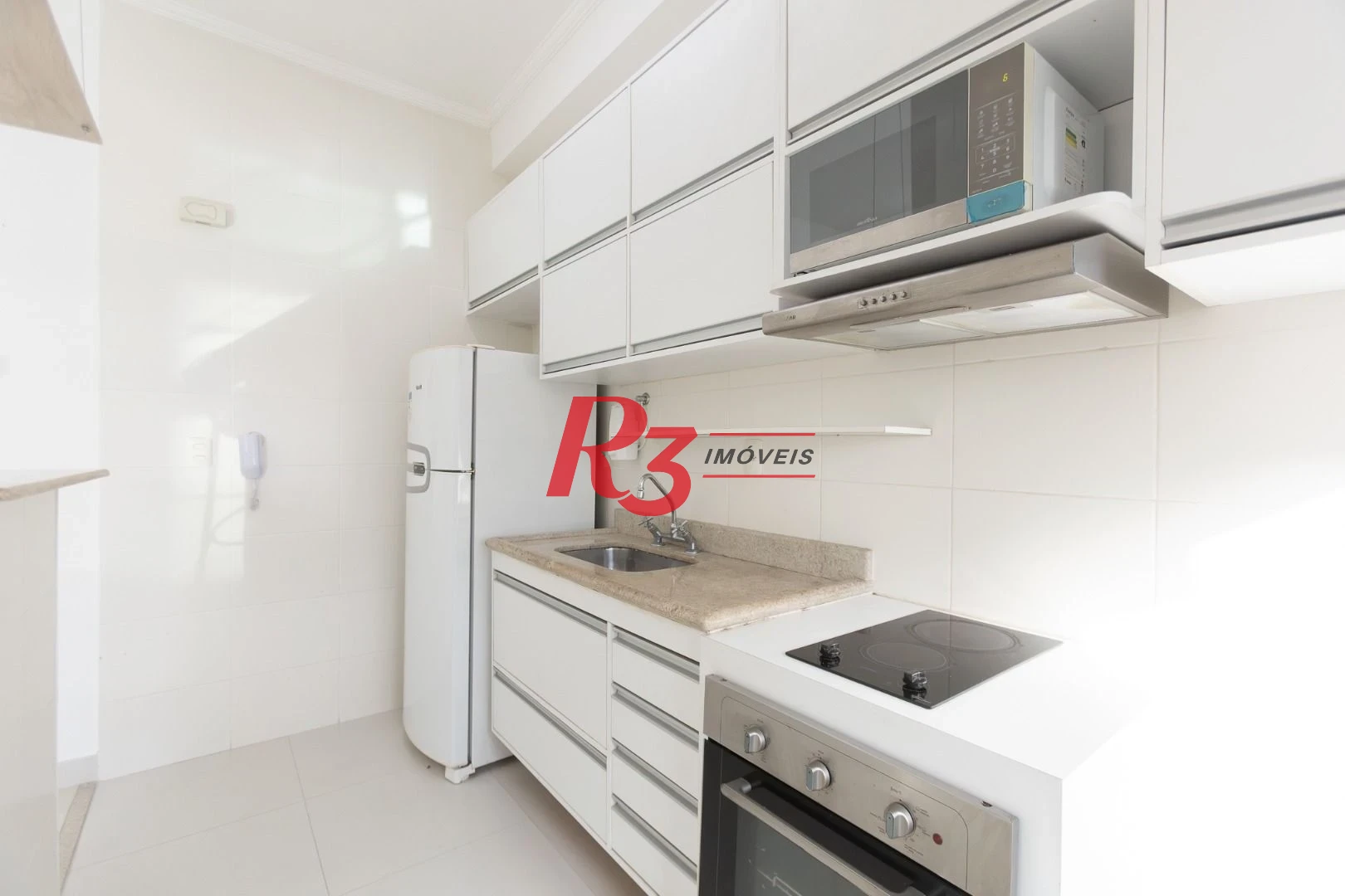 Apartamento com 1 dormitório para alugar, 51 m² por R$ 4.200,01/mês - José Menino - Santos/SP
