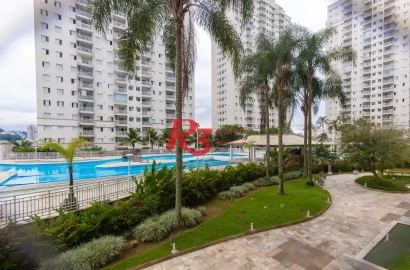 Apartamento com 2 dormitórios à venda, 64 m² por R$ 610.000,00 - Marapé - Santos/SP