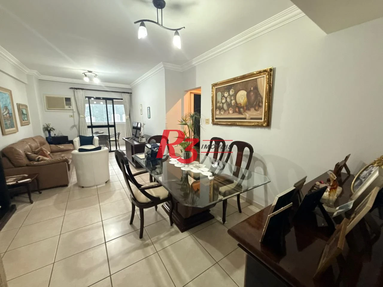 Apartamento com 3 dormitórios à venda, 122 m² por R$ 1.200.000,00 - Pompéia - Santos/SP