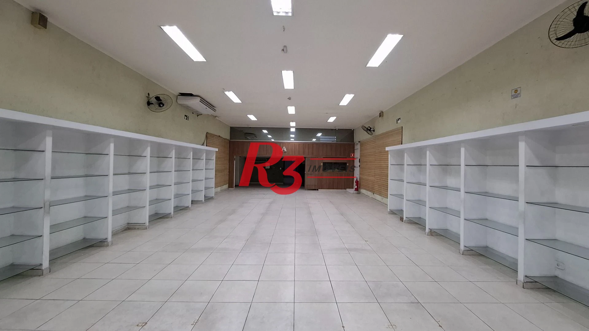Loja, 300 m² - venda por R$ 1.500.000,00 ou aluguel por R$ 7.600,00/mês - Paquetá - Santos/SP