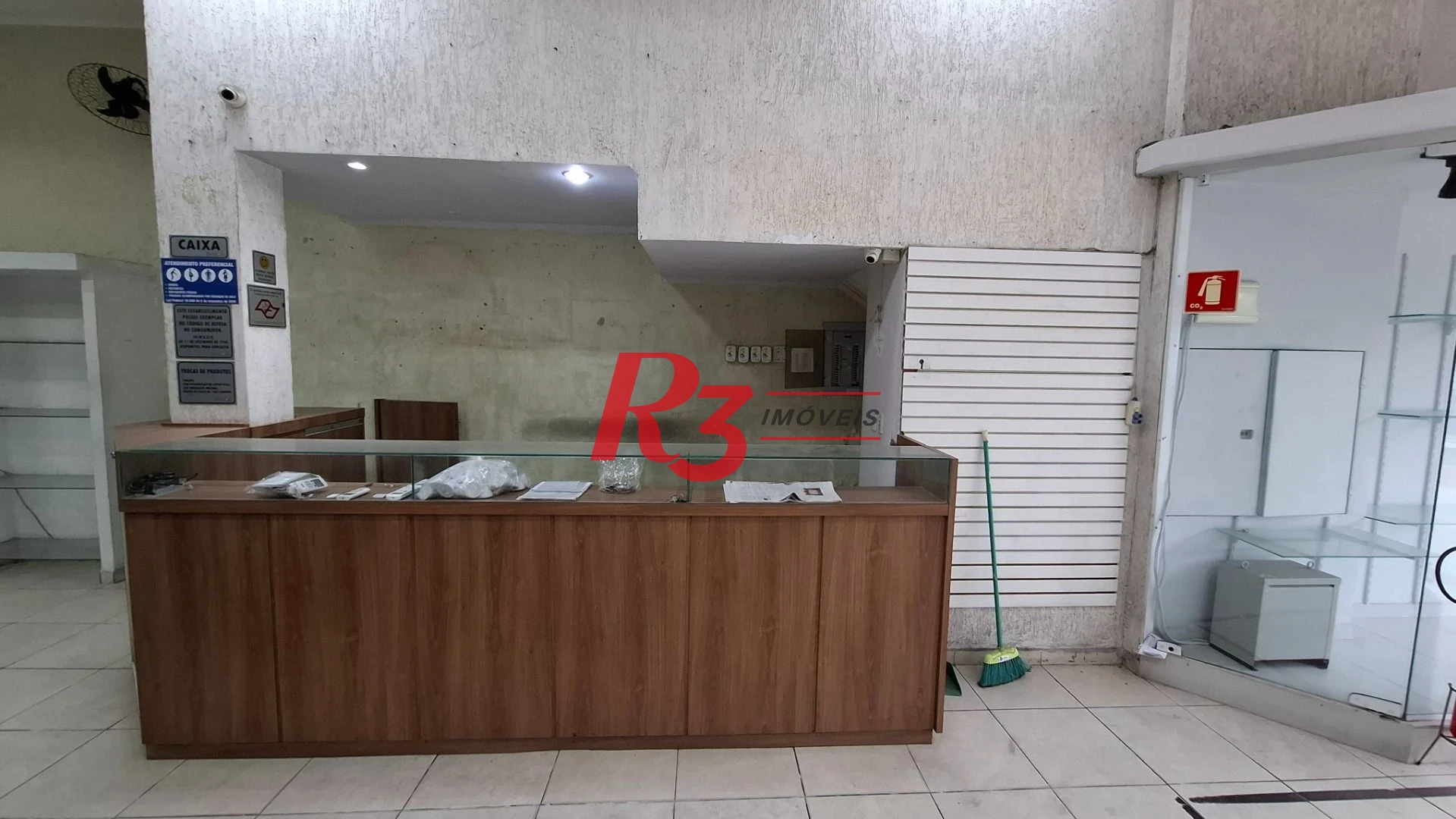 Loja, 300 m² - venda por R$ 1.500.000,00 ou aluguel por R$ 7.600,00/mês - Paquetá - Santos/SP