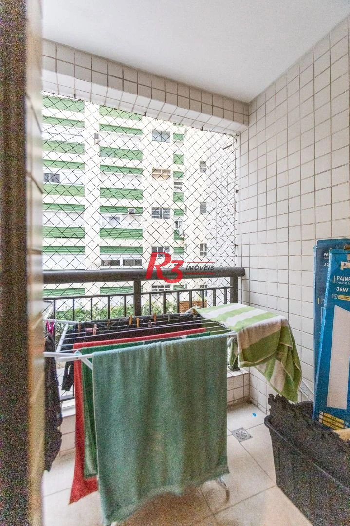 Apartamento com 2 dormitórios à venda, 86 m² por R$ 920.000,00 - José Menino - Santos/SP