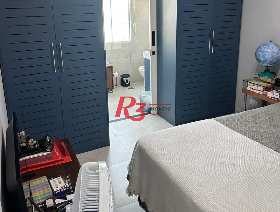 Apartamento com 2 dormitórios à venda, 72 m² por R$ 650.000,00 - José Menino - Santos/SP