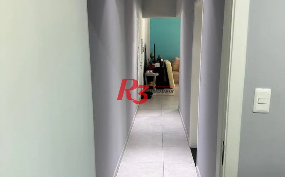 Apartamento com 2 dormitórios à venda, 72 m² por R$ 650.000,00 - José Menino - Santos/SP