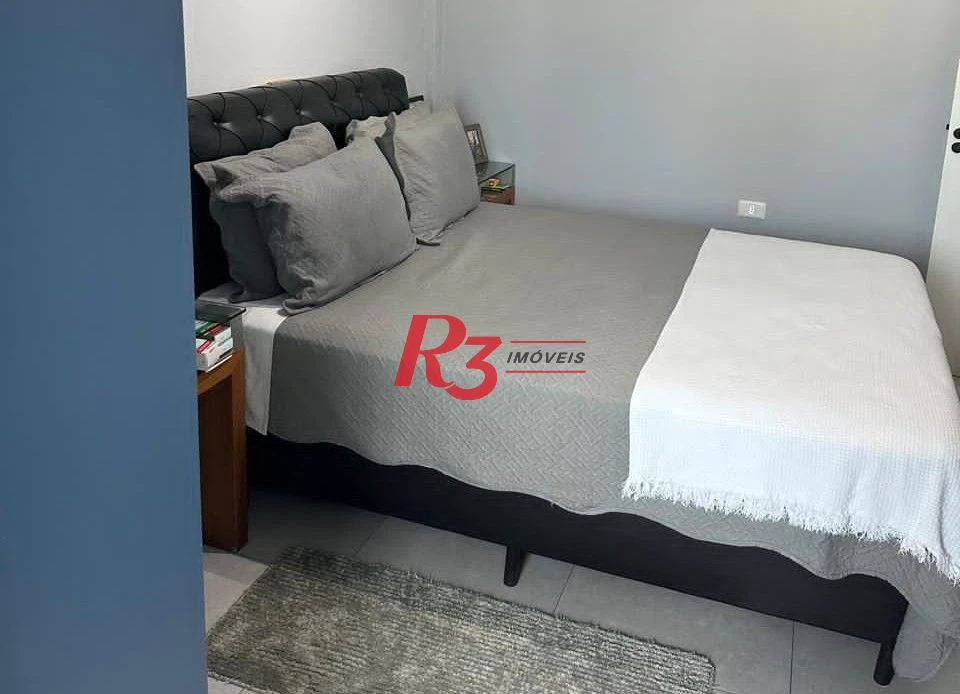 Apartamento com 2 dormitórios à venda, 72 m² por R$ 650.000,00 - José Menino - Santos/SP