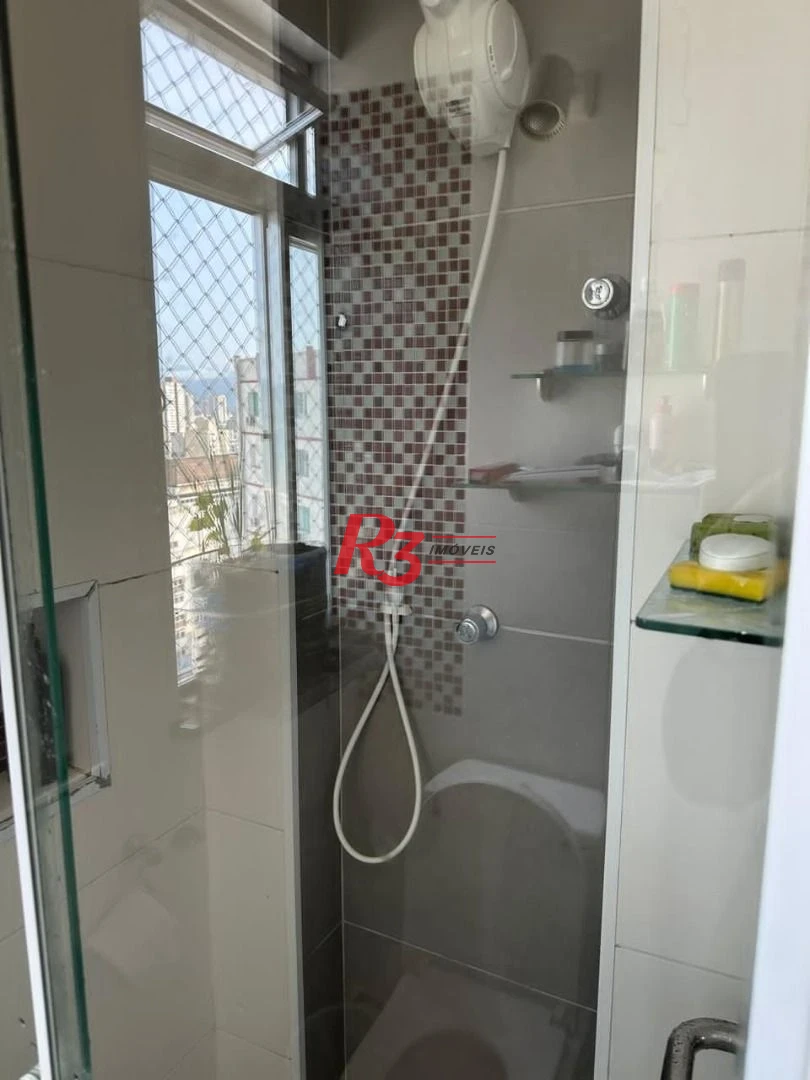 Apartamento com 2 dormitórios à venda, 72 m² por R$ 650.000,00 - José Menino - Santos/SP