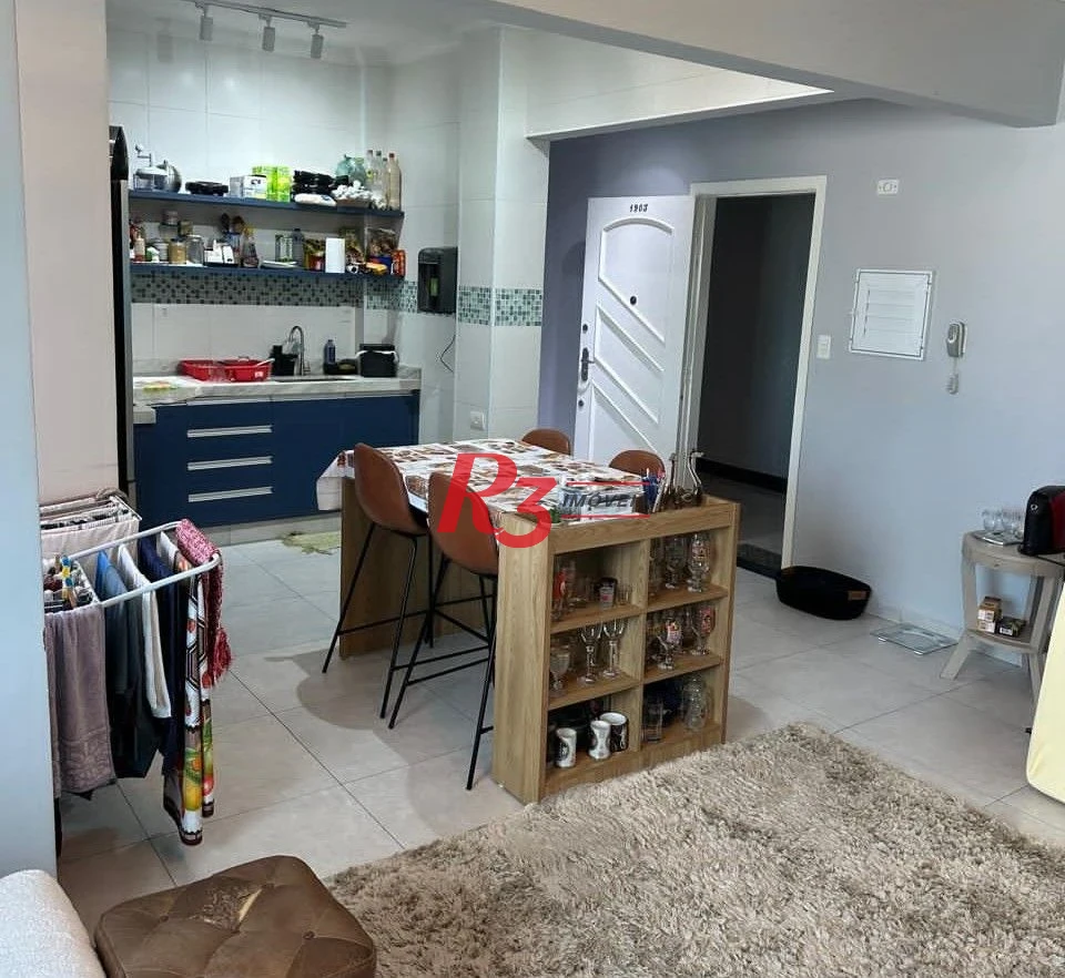 Apartamento com 2 dormitórios à venda, 72 m² por R$ 650.000,00 - José Menino - Santos/SP